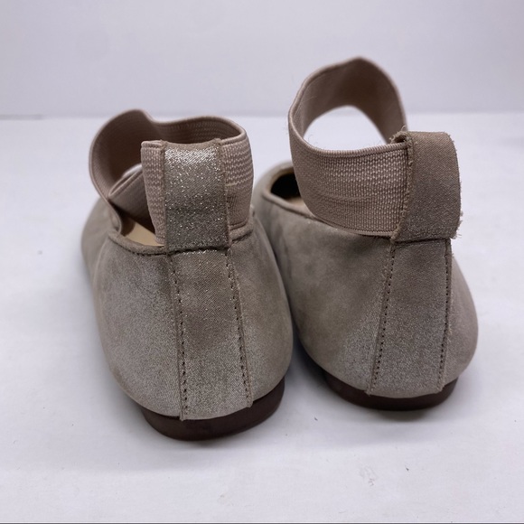Elephantito Melissa Shimmer Strappy Ballet Flats - Picture 5 of 6